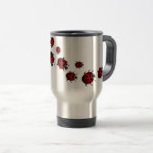 Ladybug Art Travel Mug Gifts Ladybug Mokken (Voorkant rechts)