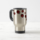 Ladybug Art Travel Mug Gifts Ladybug Mokken (Voorkant links)