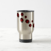 Ladybug Art Travel Mug Gifts Ladybug Mokken (Center)