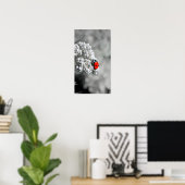 Ladybug - B&W Poster (Thuiskantoor)