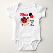 Ladybug Baby Cusmomized Bodysuit (Voorkant)