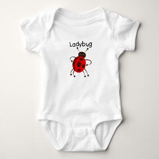 Ladybug Baby Shirten Romper (Voorkant)