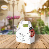 Ladybug-Baby shower Bedankdoosjes