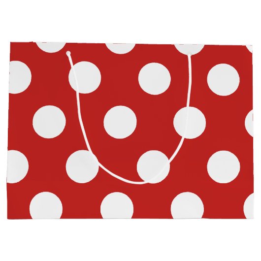 Ladybug Baby shower is een meisje Groot Cadeauzakje (Achterkant)