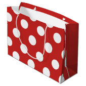 Ladybug Baby shower is een meisje Groot Cadeauzakje (Achterkant Gekanteld)