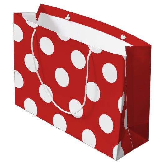 Ladybug Baby shower is een meisje Groot Cadeauzakje (Achterkant Gekanteld)