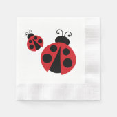 Ladybug Baby shower of Birthday Party Servet (Voorkant)