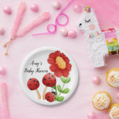 Ladybug Baby shower Paper Bord (Feest)