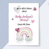 Ladybug Baby shower Poster