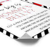 Ladybug Baby shower teken Poster (Hoek)