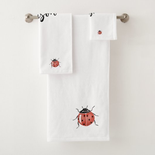 Ladybug Bad Handdoek (Insitu)