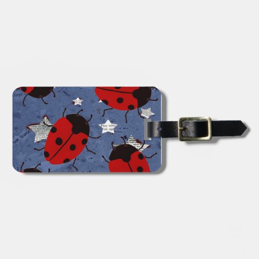 LADYBUG BAGAGELABEL (Voorkant horizontaal)