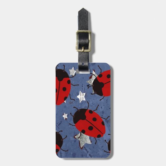 LADYBUG BAGAGELABEL (Voorkant verticaal)