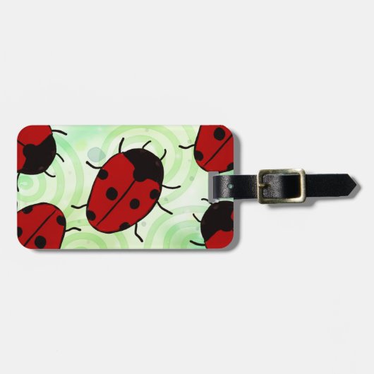 Ladybug Bagagelabel (Voorkant horizontaal)