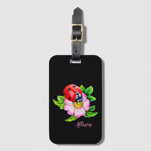 Ladybug Bagagelabel (Voorkant (verticaal))
