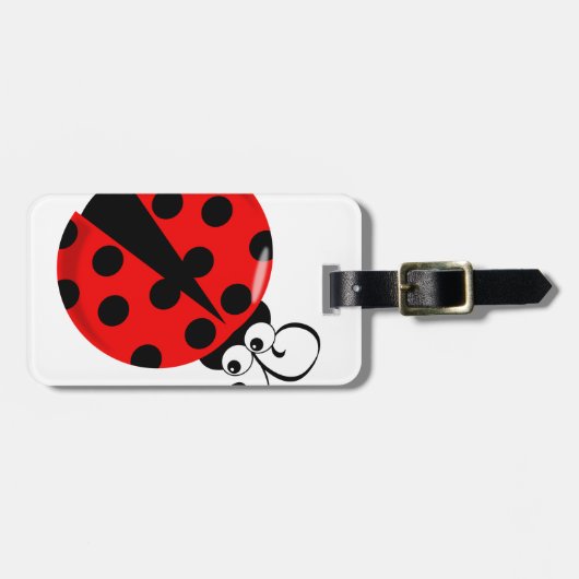 Ladybug-Bagagelabel Bagagelabel (Voorkant horizontaal)