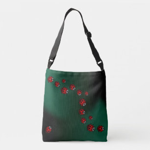 Ladybug Bags Cute Ladybug Ladybird Art Canvas tass Crossbody Tas