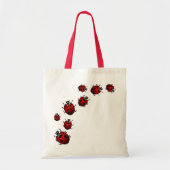 Ladybug Bags Cute Ladybug Ladybird Art Canvas tass Tote Bag (Voorkant)