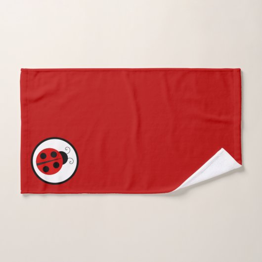 Ladybug Bathroom Towel Set Bad Handdoek (Handdoek)