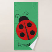 Ladybug Beach Towel set Badhanddoek (Badhanddoek)