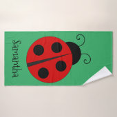 Ladybug Beach Towel set Badhanddoek (Badhanddoek)