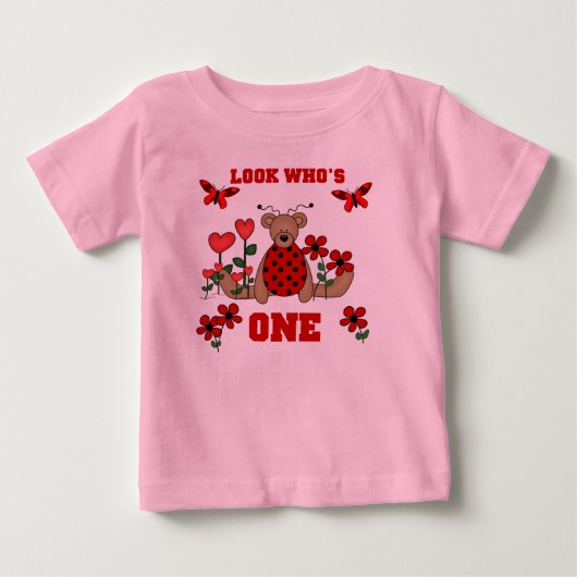 Ladybug Beer 1st Birthday (Voorkant)