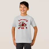 Ladybug Beer 6th Birthday T-shirt (Voorkant volledig)