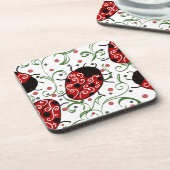 Ladybug Bier Onderzetter (Linkerzijde)