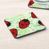 Ladybug Bier Onderzetter (Linkerzijde)