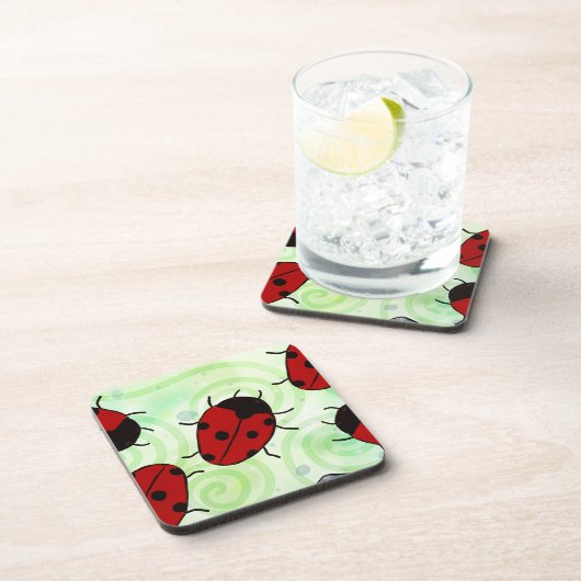 Ladybug Bier Onderzetter (Rechterzijde)