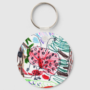 Ladybug Big, Ladybug Small, Ladybug Egg. Sleutelhanger