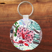 Ladybug Big, Ladybug Small, Ladybug Egg. Sleutelhanger (Voorkant)