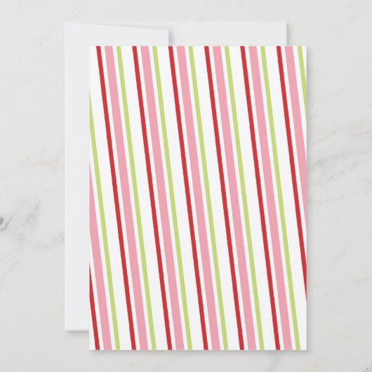 Ladybug Birthday Invitation Kaart (Achterkant)