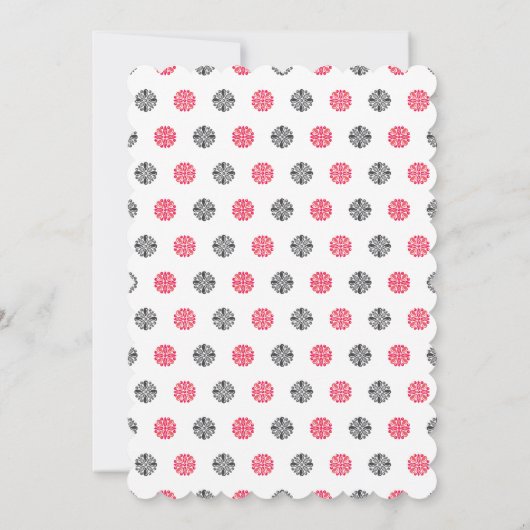 Ladybug Birthday Party ・ Elegant & Cute Kaart (Achterkant)