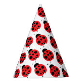 Ladybug Birthday Party Petten Feesthoedjes (Voorkant)