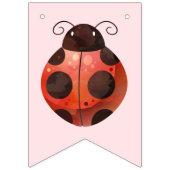 Ladybug Birthday Pennant Banner Bunting Flags (Eerste vlag)