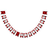 Ladybug Birthday Vlaggetjes (Alle)