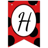 Ladybug Birthday Vlaggetjes (Tweede vlag)