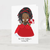 Ladybug Black Princess Fairy Tale Birthday Party (Voorkant)