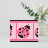 Ladybug Blank Briefkaart (Staand voorkant)