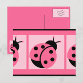 Ladybug Blank Briefkaart (Voorkant / Achterkant)