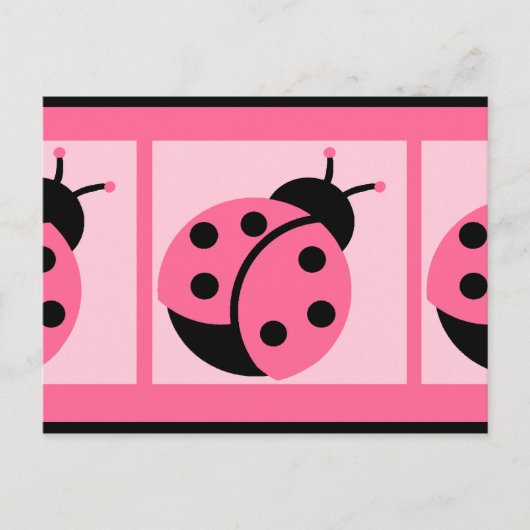 Ladybug Blank Briefkaart (Voorkant)