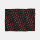 Ladybug Blanket Cute Ladybird Fleece Blanket Deken (Voorkant (Horizontaal))