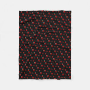 Ladybug Blanket Cute Ladybird Fleece Blanket Deken