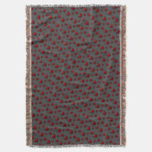 Ladybug Blanket Ladybug/Ladybird Throw Blankets Bl Deken (Voorkant Verticaal)