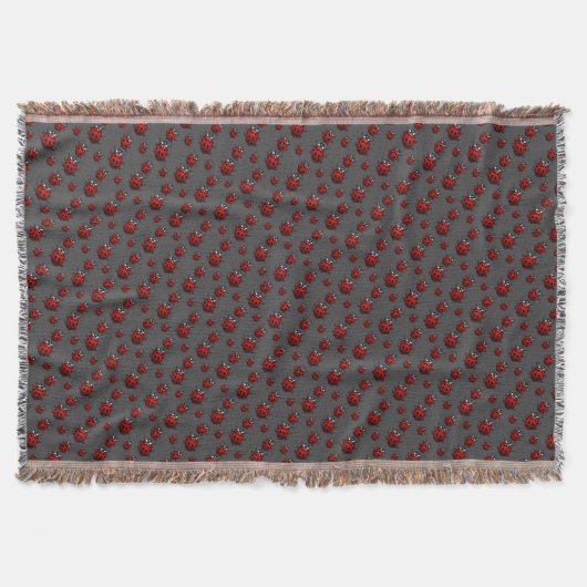 Ladybug Blanket Ladybug/Ladybird Throw Blankets Bl Deken (Voorkant)
