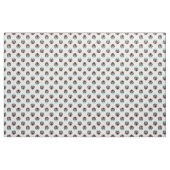Ladybug Blauwgroen Floral Chintz Pattern Stof (Fat Quarter)