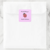 Ladybug bookplate labels (Tas)
