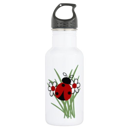 Ladybug Bottle-works 32 oz Waterfles (Voorkant)