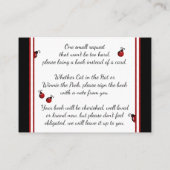 Ladybug Breng een Boek Kaarten Blond (Achterkant)